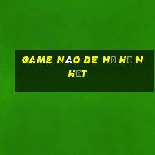 game nào de nổ hũ nhất