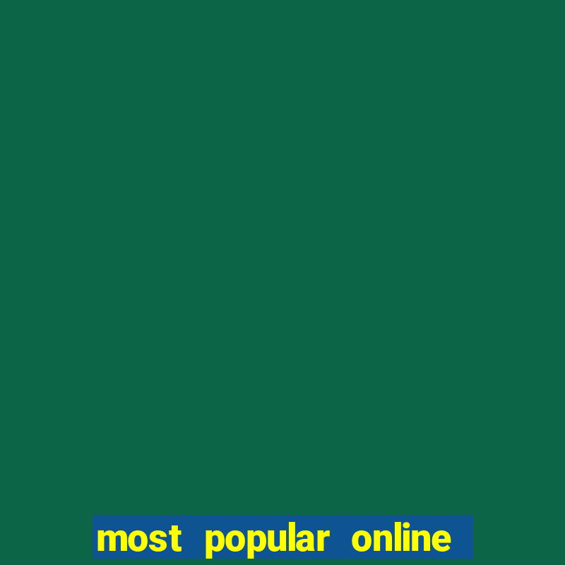 most popular online poker game