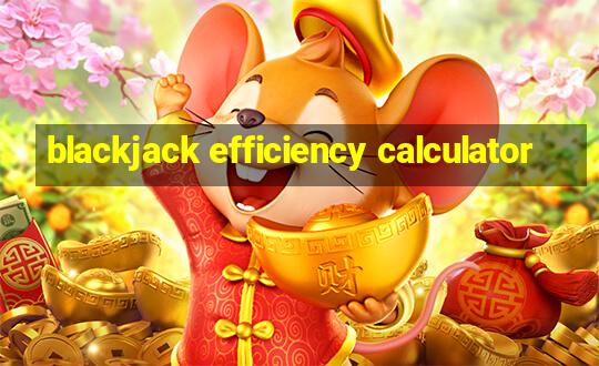 blackjack efficiency calculator