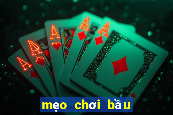 mẹo chơi bầu cua cá