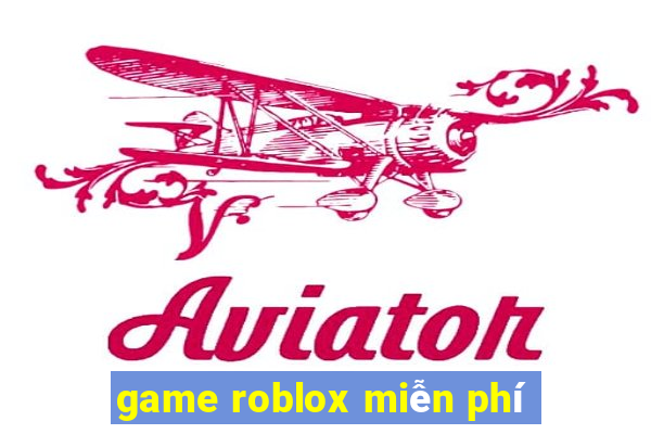 game roblox miễn phí