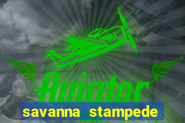 savanna stampede slot machine