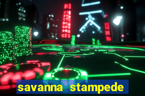 savanna stampede slot machine