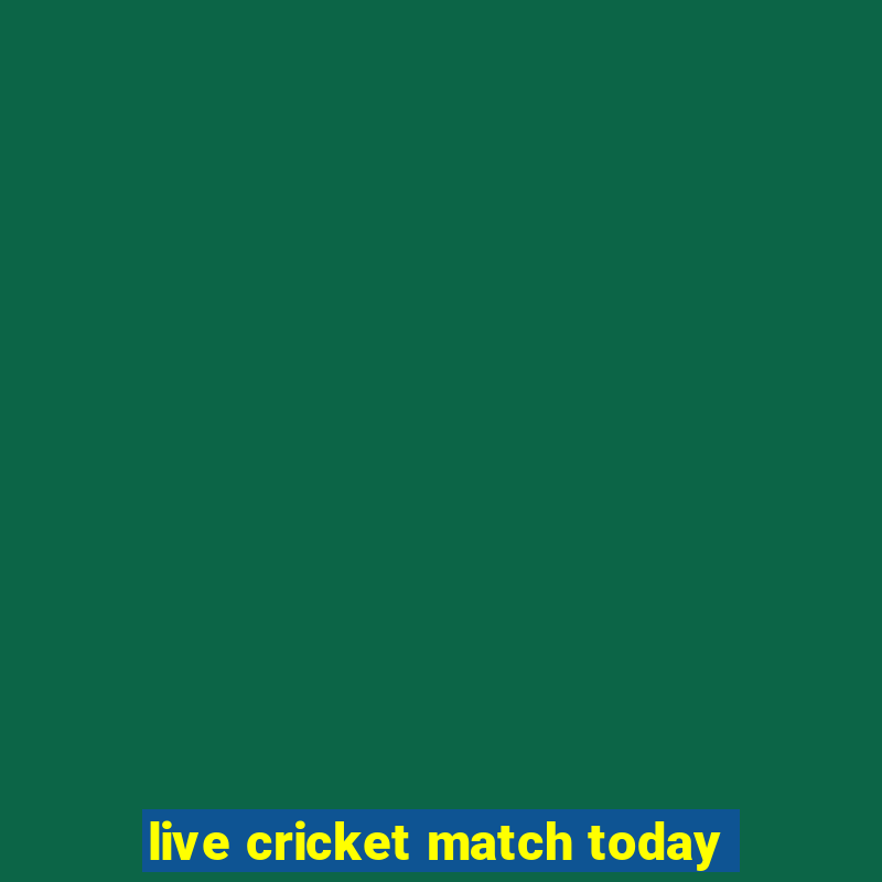 live cricket match today