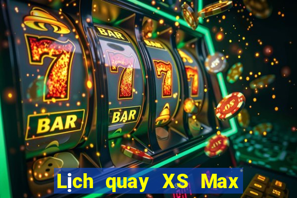 Lịch quay XS Max 3D ngày thứ sáu