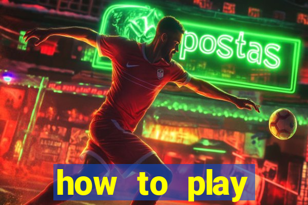 how to play baccarat online