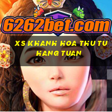 xs khanh hoa thu tu hang tuan