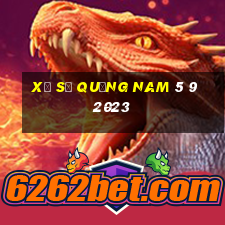 xổ số quảng nam 5 9 2023