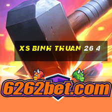 xs binh thuan 26 4