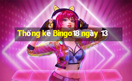 Thống kê Bingo18 ngày 13