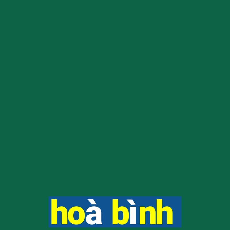 hoà bình