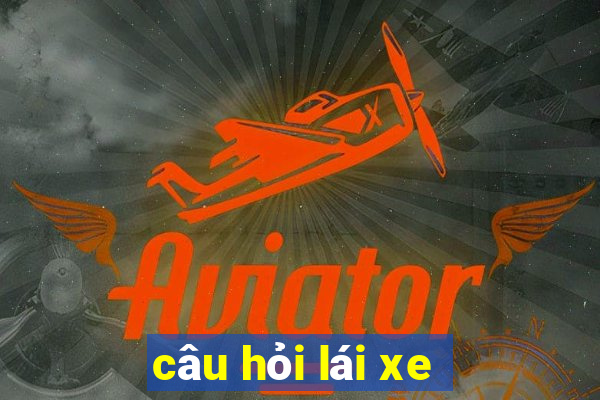 câu hỏi lái xe