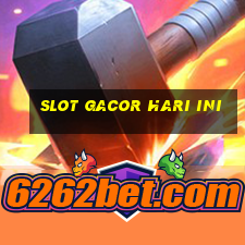 slot gacor hari ini