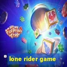 lone rider game