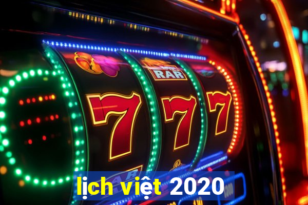 lịch việt 2020