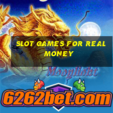 slot games for real money