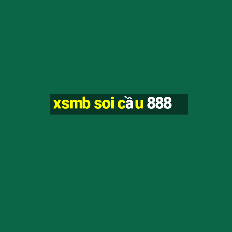 xsmb soi cầu 888