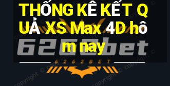 THỐNG KÊ KẾT QUẢ XS Max 4D hôm nay