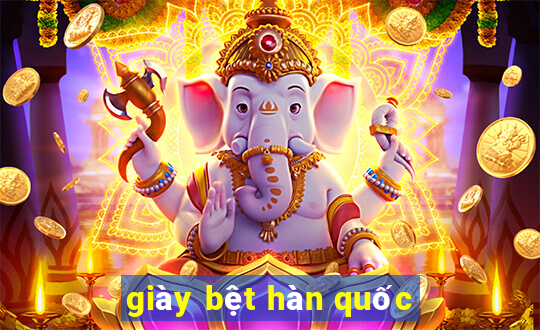 giày bệt hàn quốc