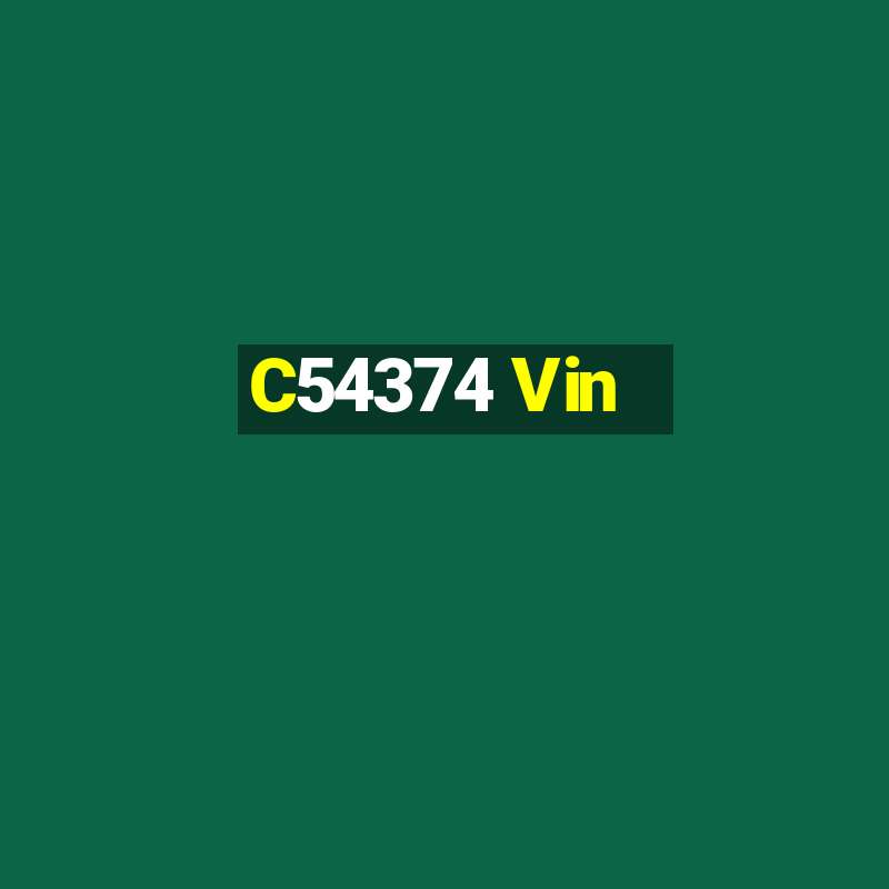 C54374 Vin