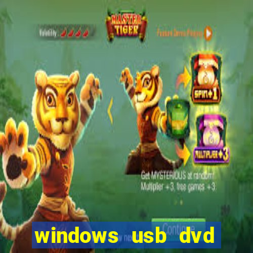 windows usb dvd download tool