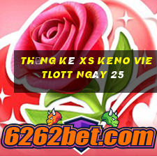 Thống kê XS Keno Vietlott ngày 25