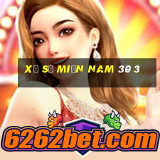 xổ số miền nam 30 3