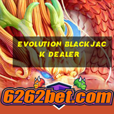 evolution blackjack dealer