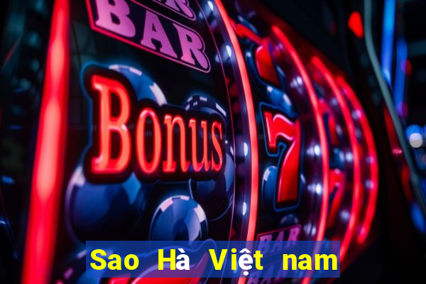 Sao Hà Việt nam thực sự