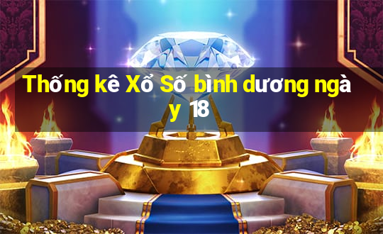 Thống kê Xổ Số bình dương ngày 18