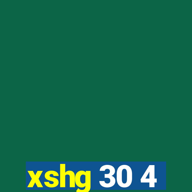 xshg 30 4