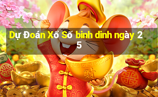 Dự Đoán Xổ Số binh dinh ngày 25