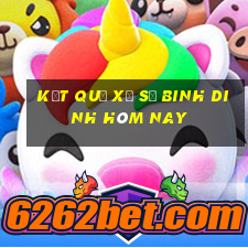 Kết quả xổ số binh dinh hôm nay