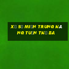 xổ số miền trung hàng tuần thứ ba