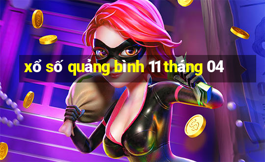 xổ số quảng bình 11 tháng 04