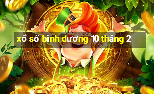 xổ số bình dương 10 tháng 2