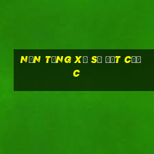 Nền tảng xổ số đặt cược