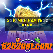 xổ số miền nam thứ 2 hàng