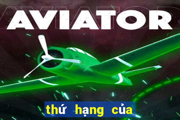 thứ hạng của cúp c2