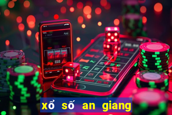 xổ số an giang ngày 29 tháng 04