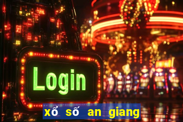 xổ số an giang ngày 29 tháng 04