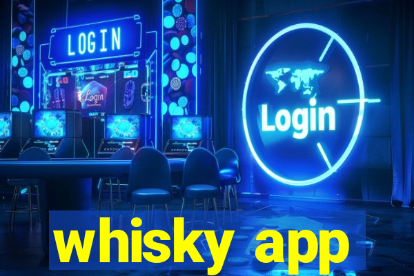 whisky app