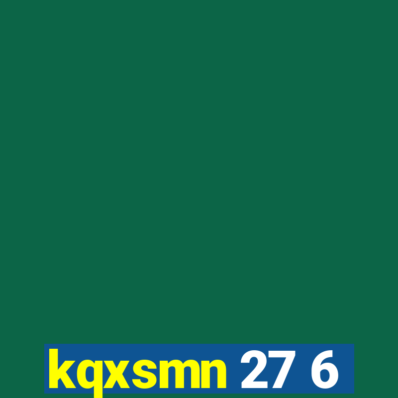 kqxsmn 27 6