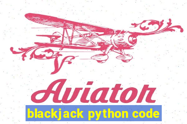 blackjack python code