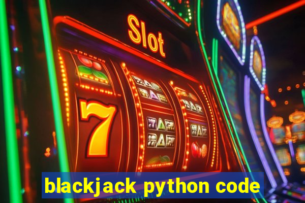 blackjack python code