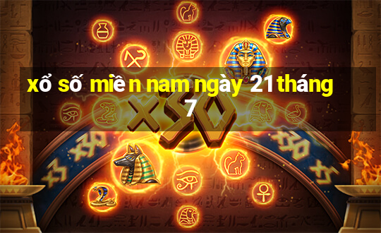 xổ số miền nam ngày 21 tháng 7