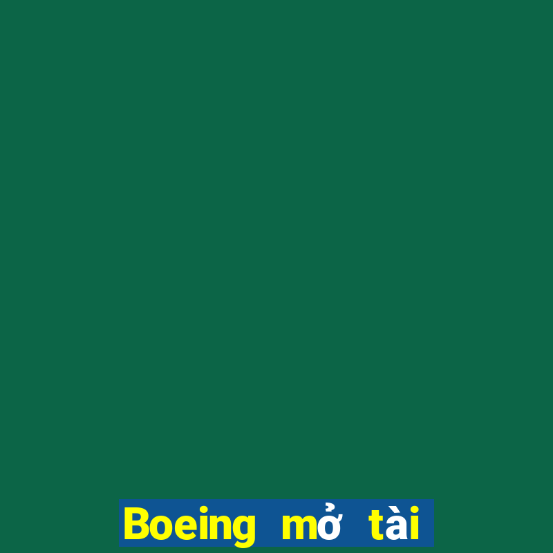 Boeing mở tài khoản trực tuyến