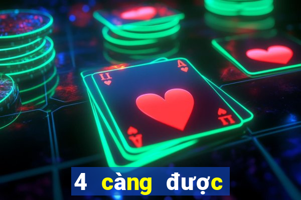 4 càng được bao nhiêu tiền