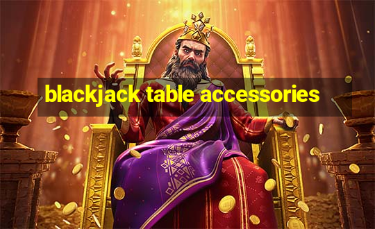 blackjack table accessories