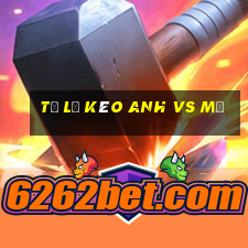 tỷ lệ kèo anh vs mỹ